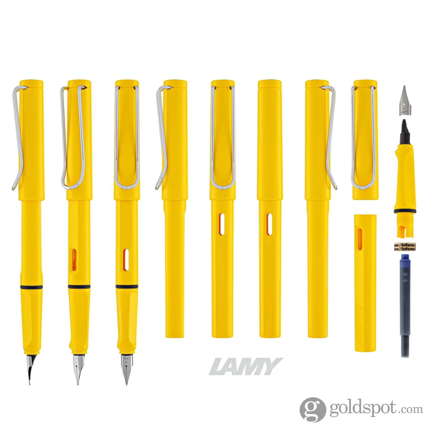 Lamy Safari Fountain Pen in Yellow