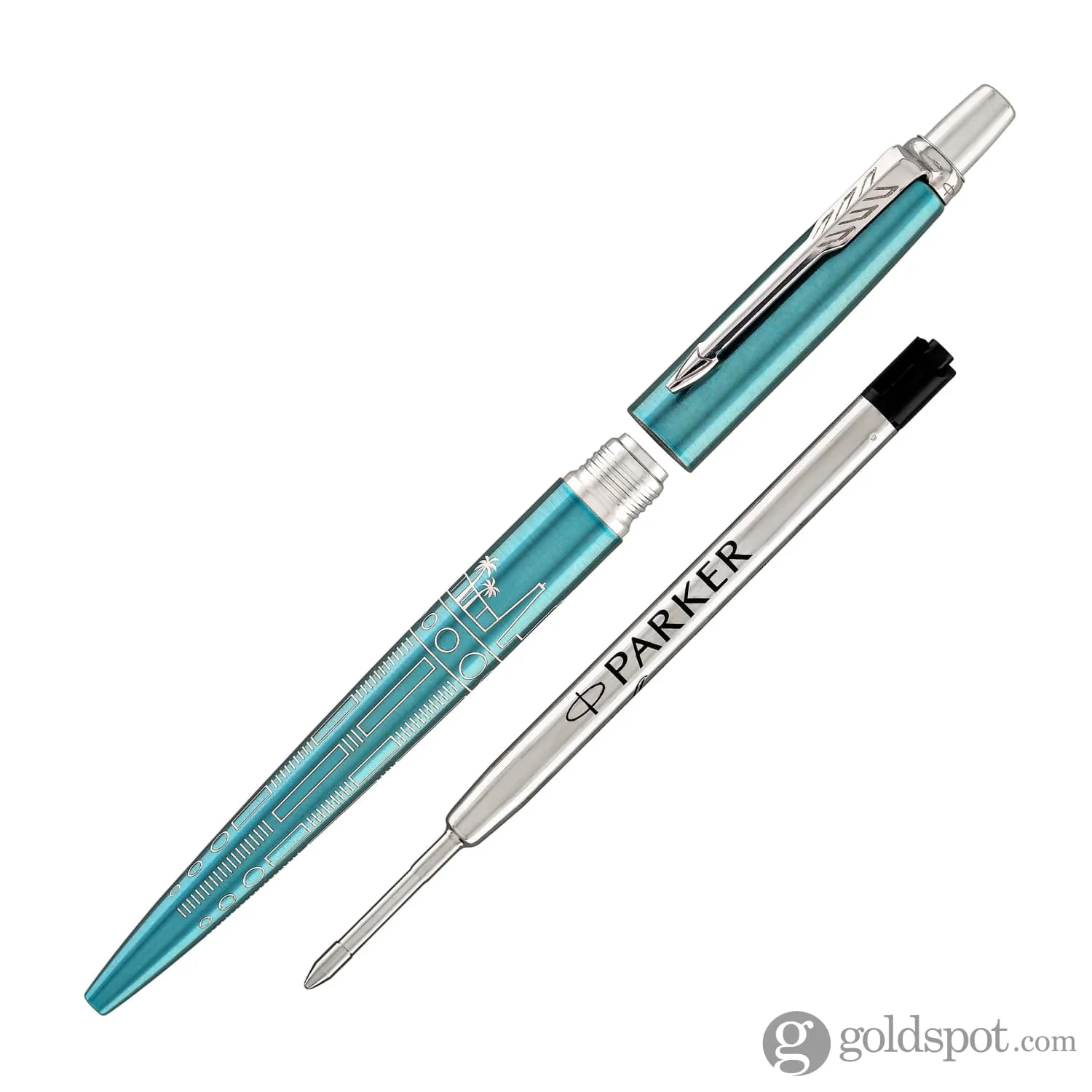Parker Jotter Special Edition Miami Ballpoint Pen in Turquoise
