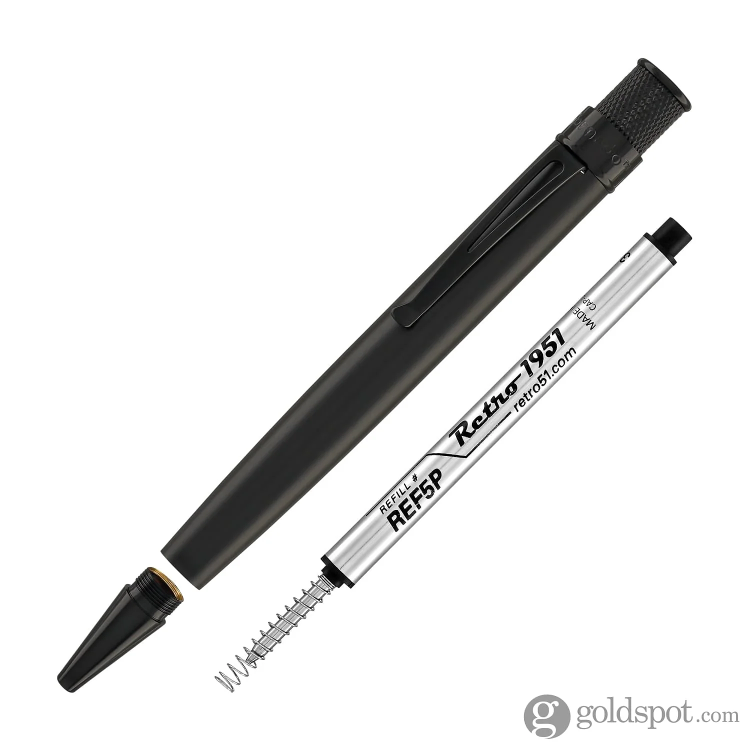 7450-retro-51-tornado-deluxe-black-stealth-rollerball-pen-6.webp Retro 51 Tornado Deluxe Black Stealth Rollerball Pen