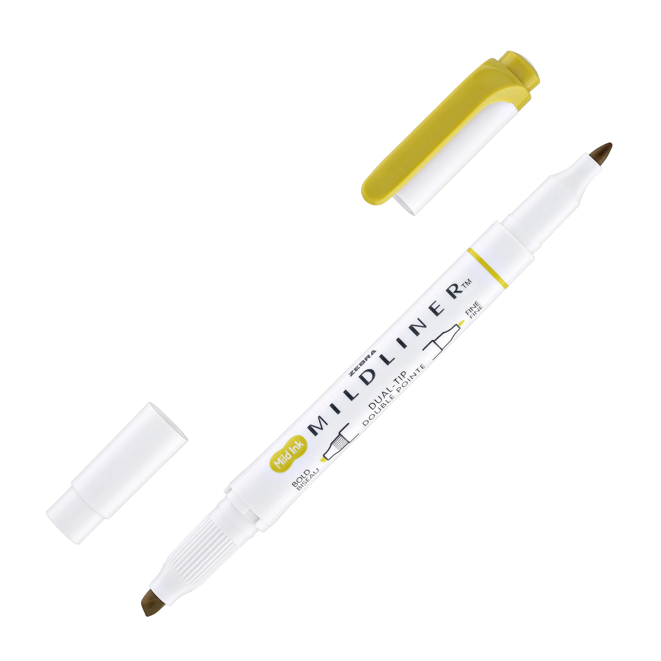 746-zebra-mildliner-dual-tip-highlighter-in-mimosa-yellow-2.webp Zebra Mildliner Dual-Tip Highlighter in Mimosa Yellow