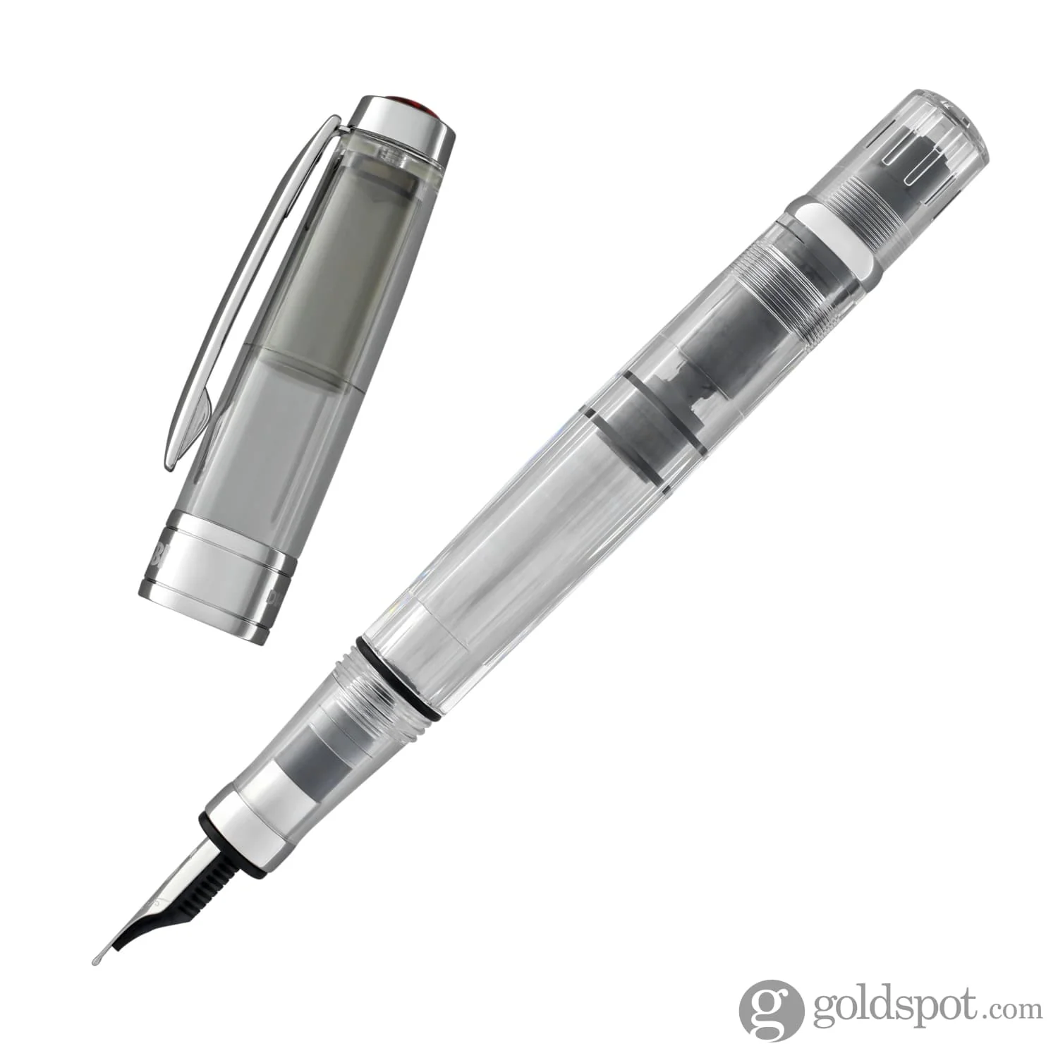TWSBI Diamond 580 Fountain Pen in Clear Demonstrator
