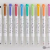 Zebra Mildliner Dual-Tip Dot Marker in Assorted Colors - Pack of 10