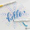 Zebra Mildliner Dual-Tip Dot Marker in Assorted Colors - Pack of 10