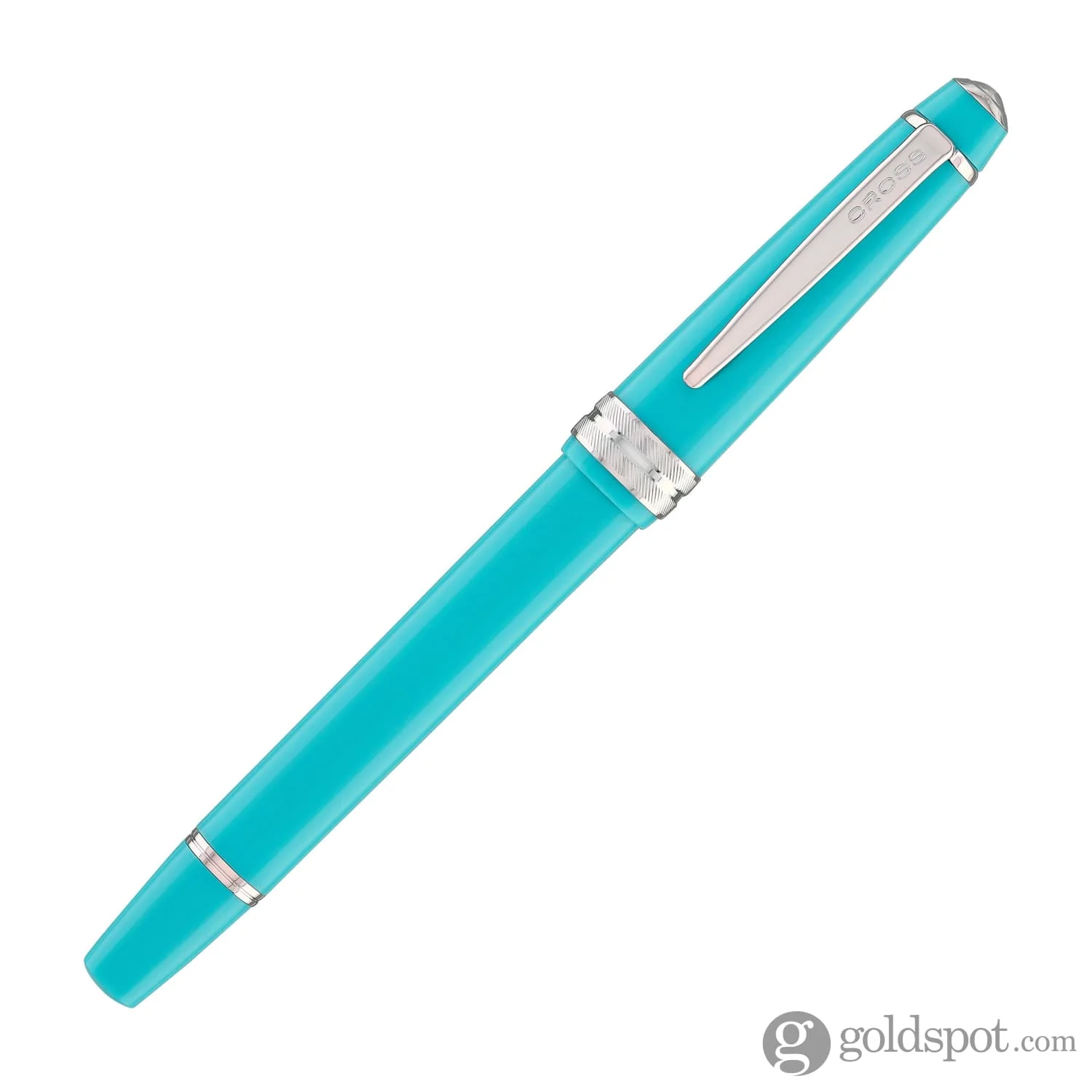 7473-cross-bailey-light-fountain-pen-in-polished-teal-resin-2.webp Cross Bailey Light Fountain Pen in Polished Teal Resin