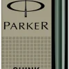 Parker Quink Ink Cartridges in Permanent Black - 5 Pack - 30110