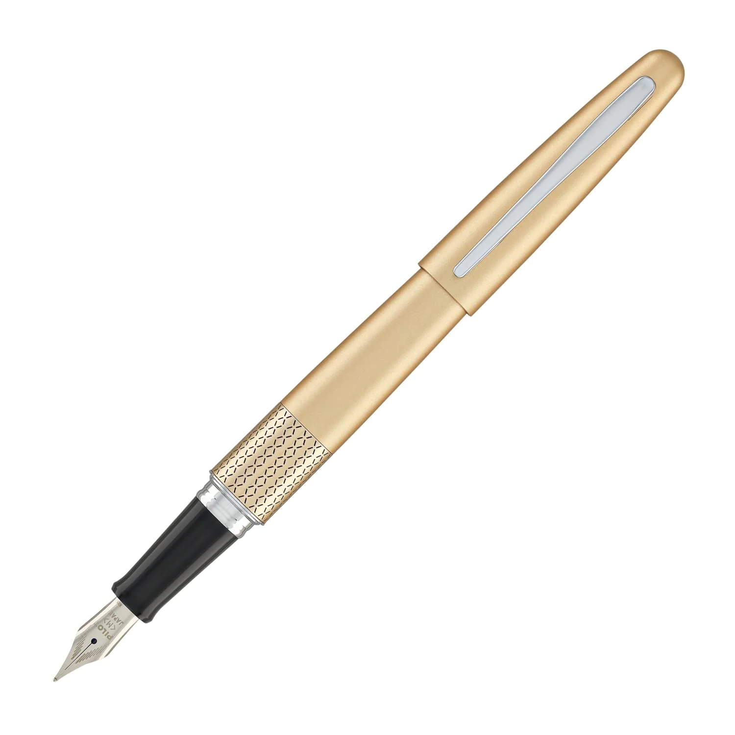 7481-pilot-metropolitan-zig-zag-gold-fountain-pen-medium-point-1.webp Pilot Metropolitan Zig Zag Gold Fountain Pen - Medium Point