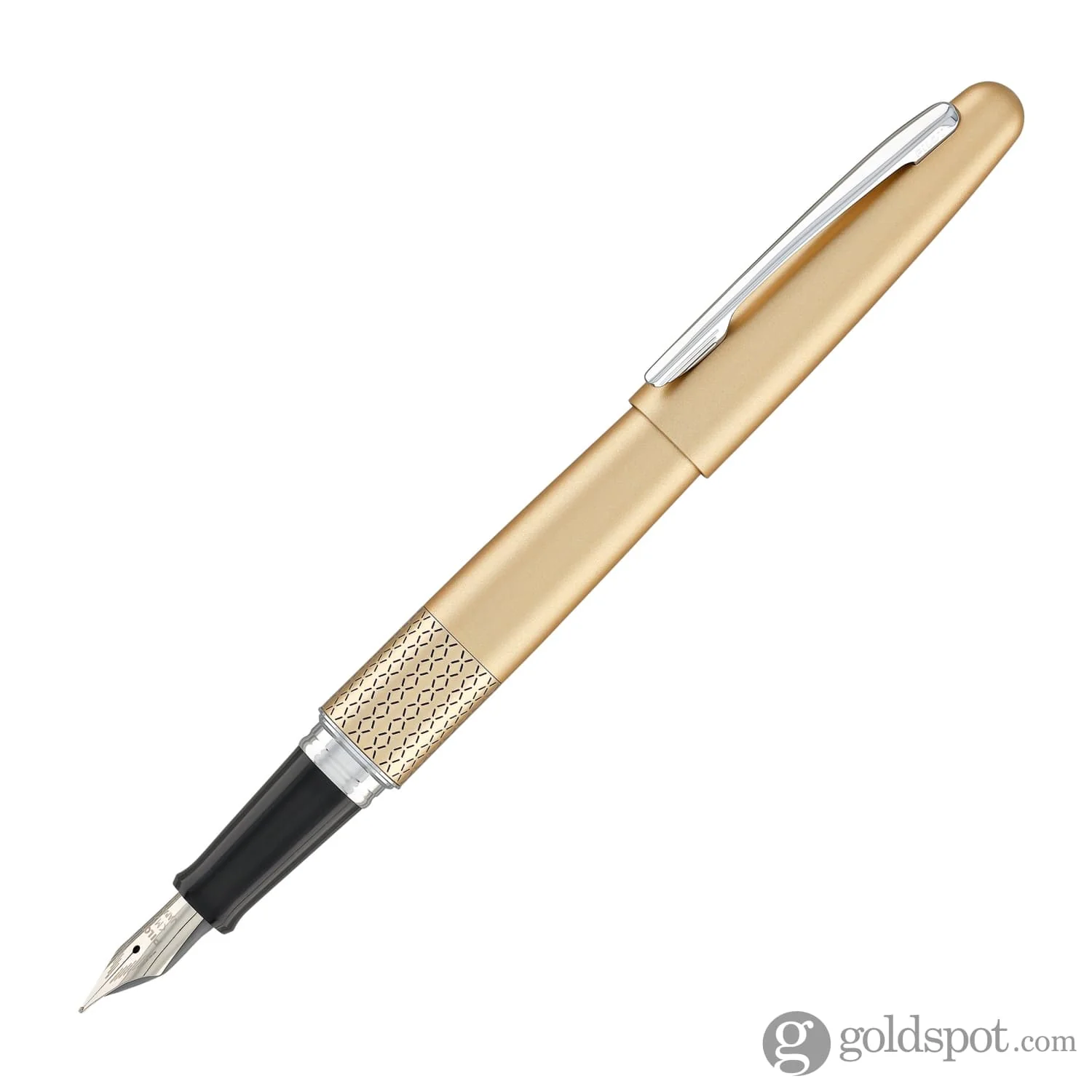 7481-pilot-metropolitan-zig-zag-gold-fountain-pen-medium-point-2.webp Pilot Metropolitan Zig Zag Gold Fountain Pen - Medium Point