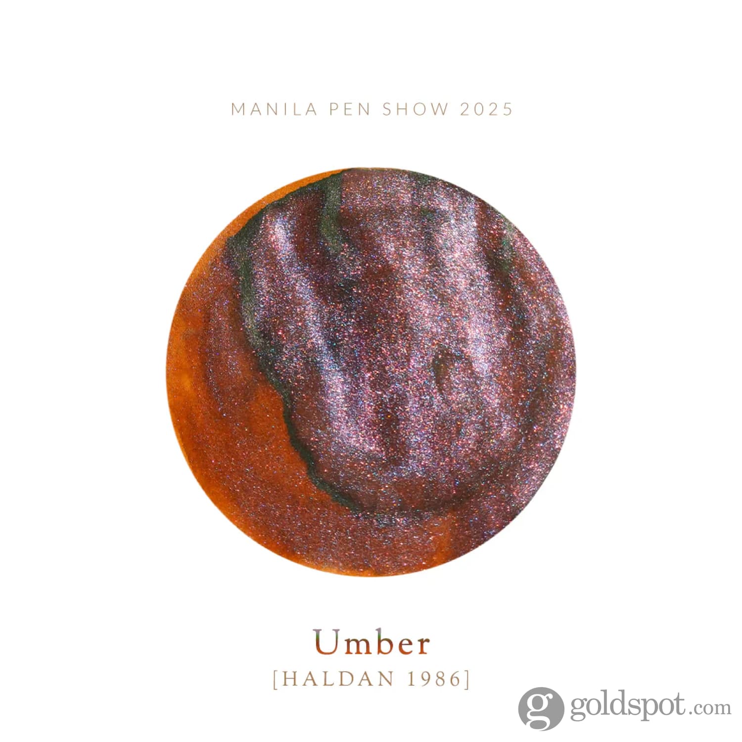 Vinta Inks Special Edition Bottled Ink in Umber [Haldan 1986] - 30mL