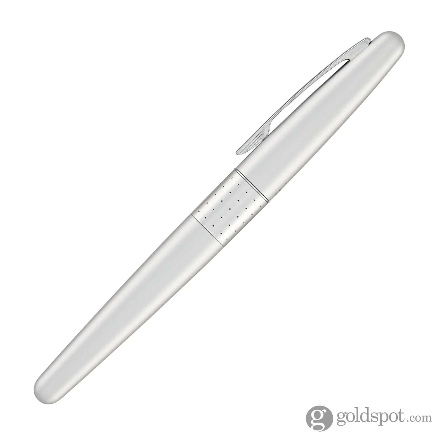 Pilot Metropolitan Rollerball Pen in Silver with Dot Design