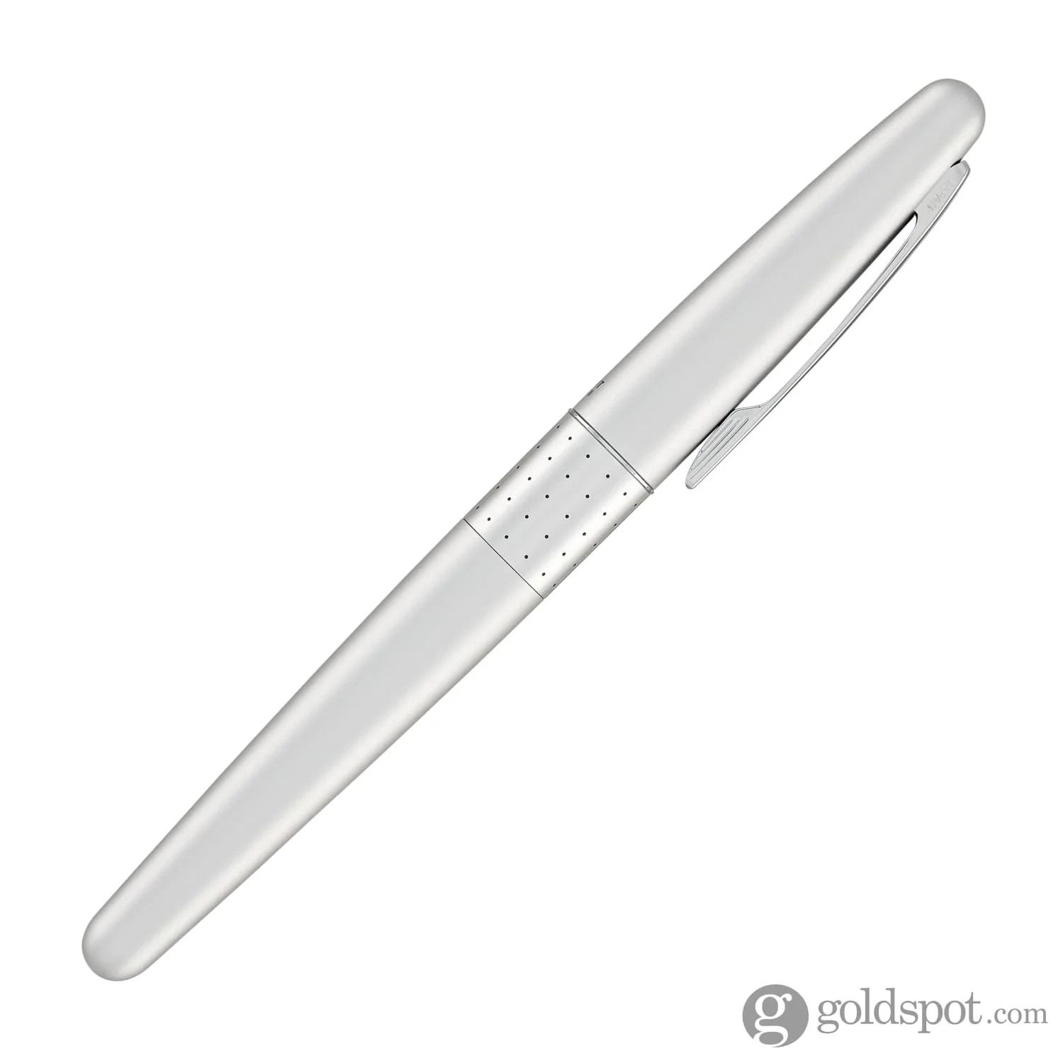 Pilot Metropolitan Rollerball Pen in Silver with Dot Design