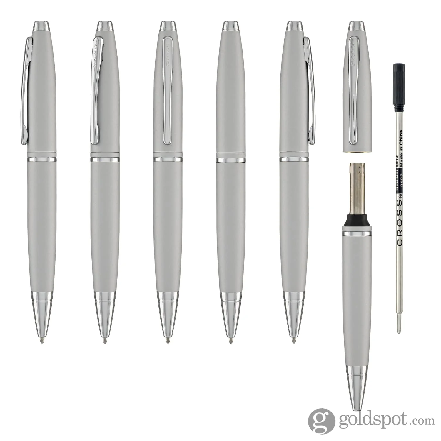 7524-cross-calais-ballpoint-pen-in-satin-chrome-6.webp Cross Calais Ballpoint Pen in Satin Chrome