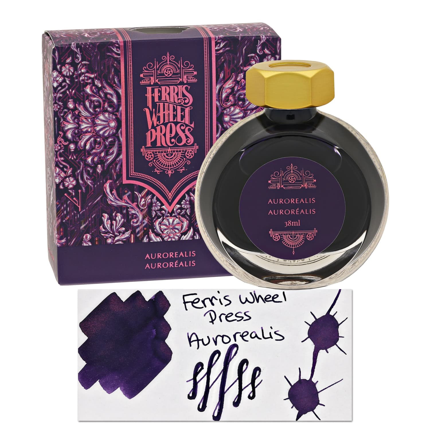 7535-ferris-wheel-press-bottle-ink-in-aurorealis-38-ml-1.jpg Ferris Wheel Press Bottle Ink in Aurorealis - 38 mL