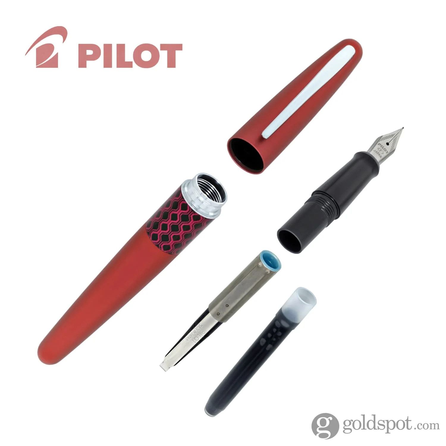 7579-pilot-metropolitan-retro-pop-fountain-pen-in-red-5.webp Pilot Metropolitan Retro Pop Fountain Pen in Red
