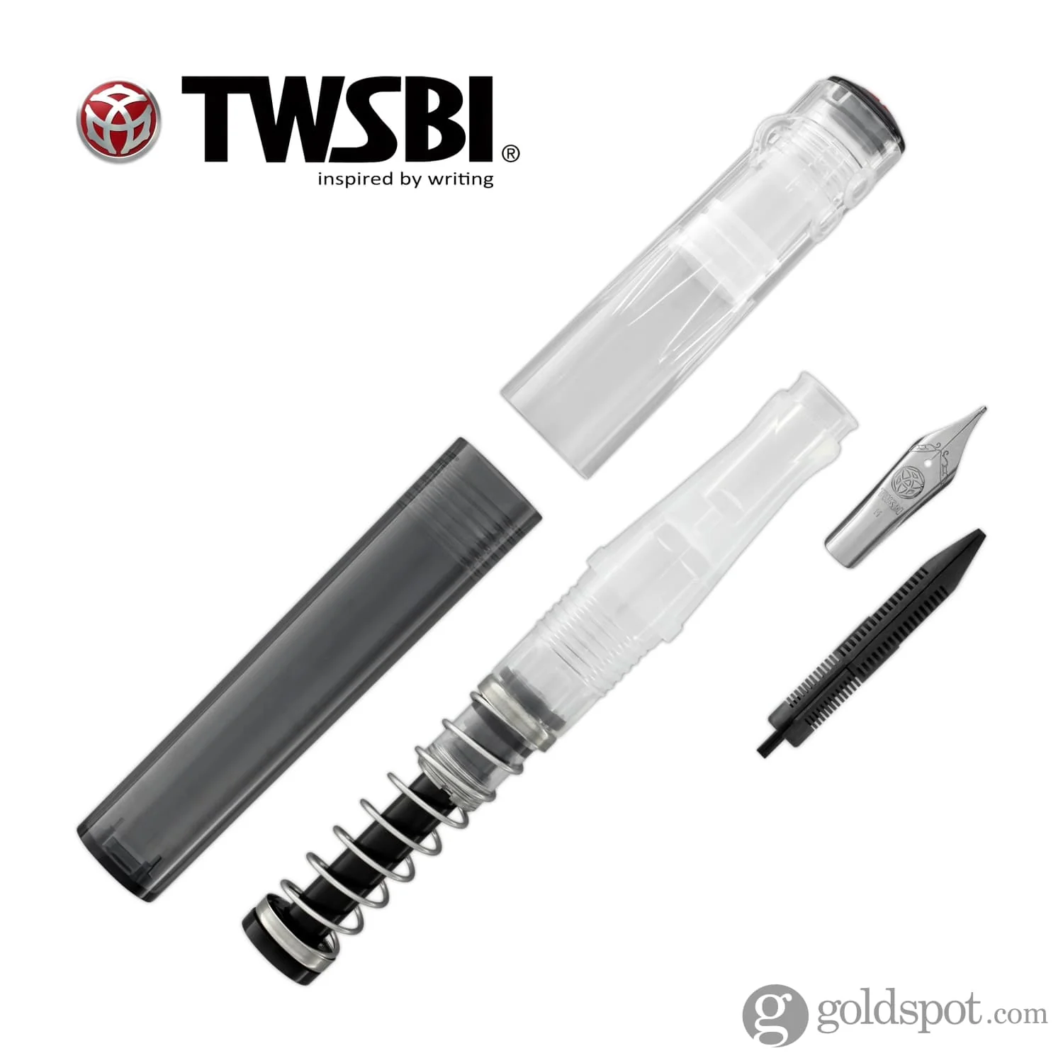 TWSBI Go Fountain Pen in Smoke