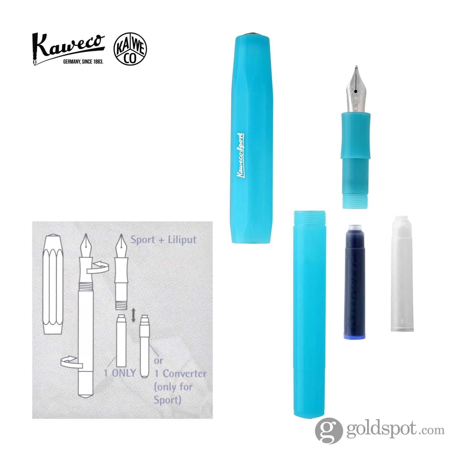7613-kaweco-frosted-sport-fountain-pen-in-blueberry-7.webp Kaweco Frosted Sport Fountain Pen in Blueberry