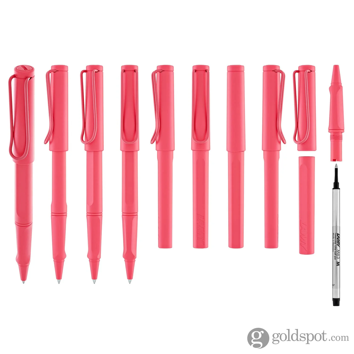 762-lamy-safari-rollerball-pen-in-sunset-coral-10.webp Lamy Safari Rollerball Pen in Sunset Coral