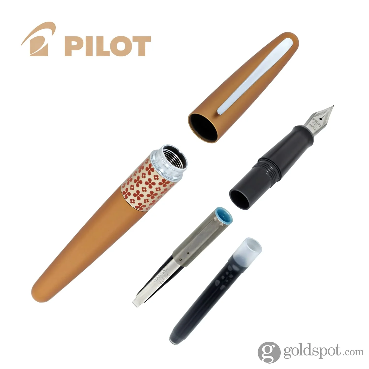 7635-pilot-metropolitan-retro-pop-fountain-pen-in-orange-5.webp Pilot Metropolitan Retro Pop Fountain Pen in Orange