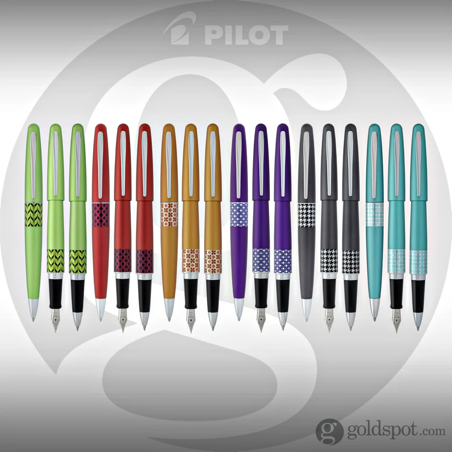7635-pilot-metropolitan-retro-pop-fountain-pen-in-orange-7.webp Pilot Metropolitan Retro Pop Fountain Pen in Orange