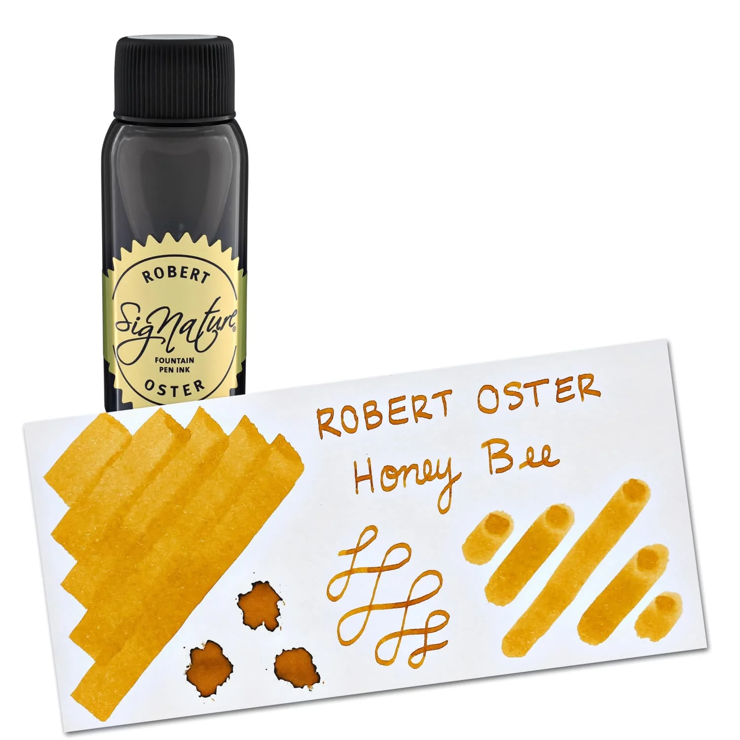 7641-robert-oster-bottled-ink-in-honey-bee-50-ml-1.webp Robert Oster Bottled Ink in Honey Bee - 50 mL