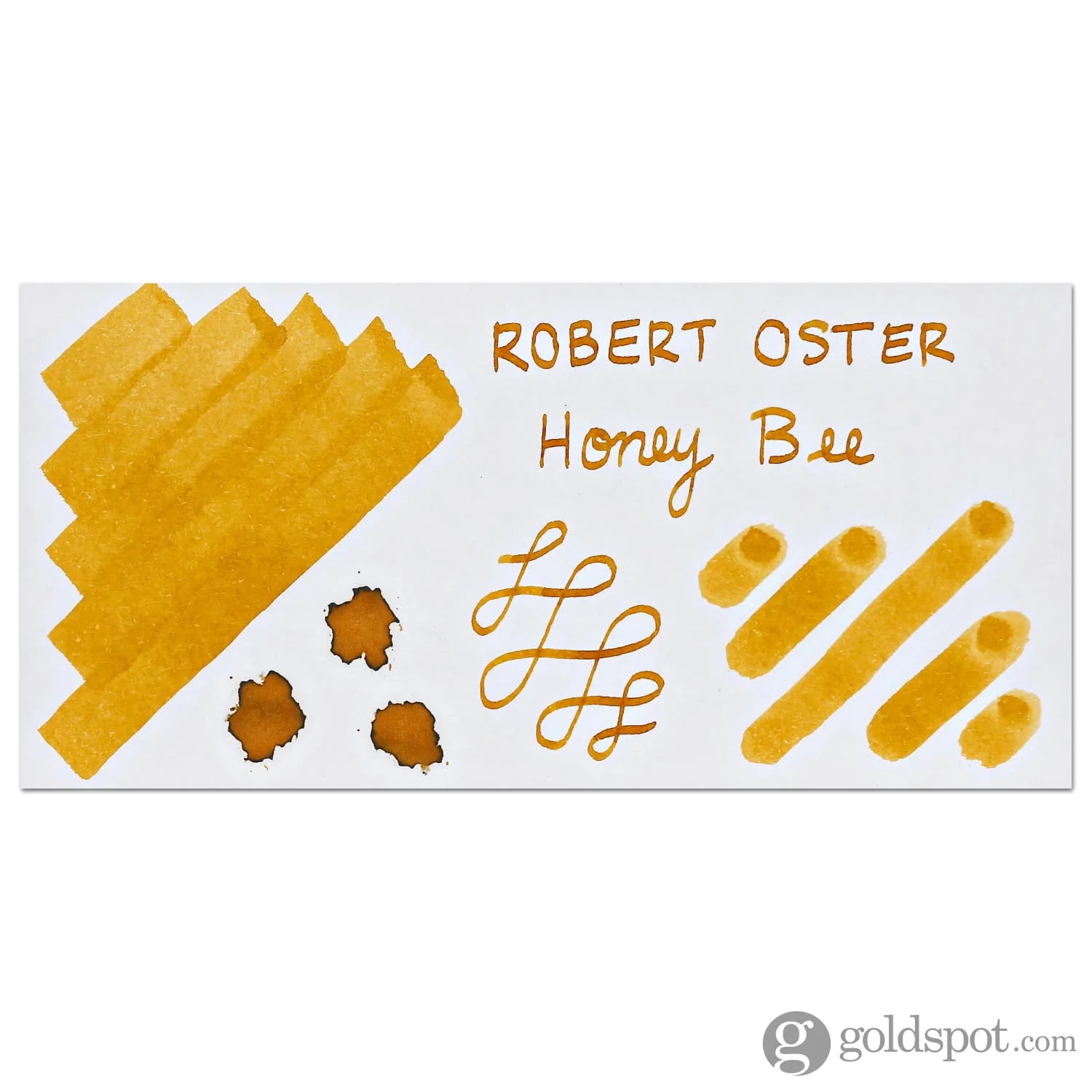 Robert Oster Bottled Ink in Honey Bee - 50 mL