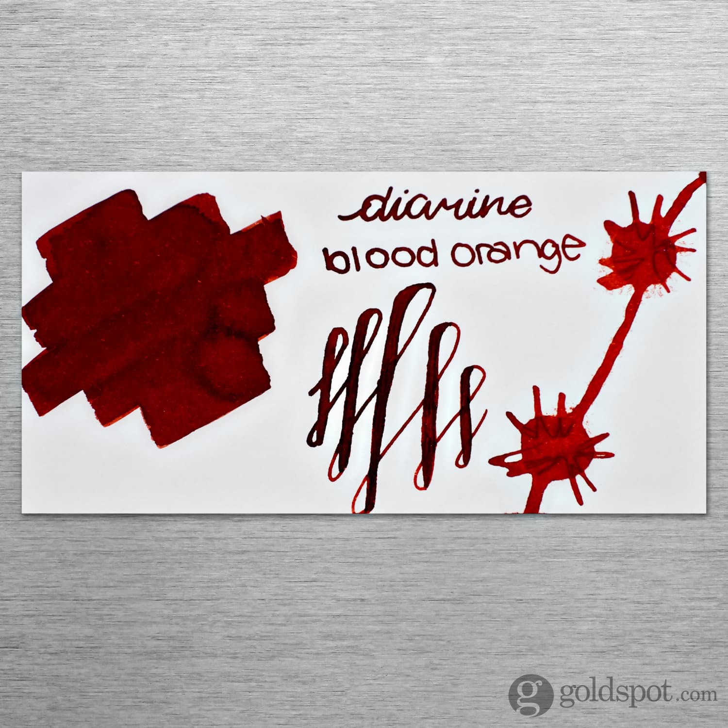 7660-diamine-150th-anniversary-bottled-ink-in-blood-orange-40-ml-2.jpg Diamine 150th Anniversary Bottled Ink in Blood Orange - 40 mL