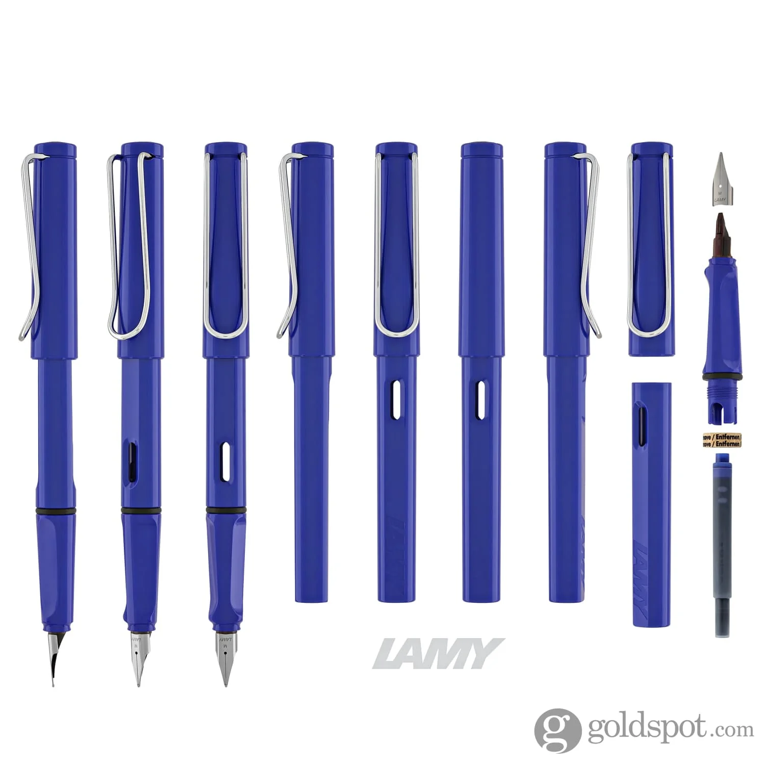 Lamy Safari Fountain Pen in Blue