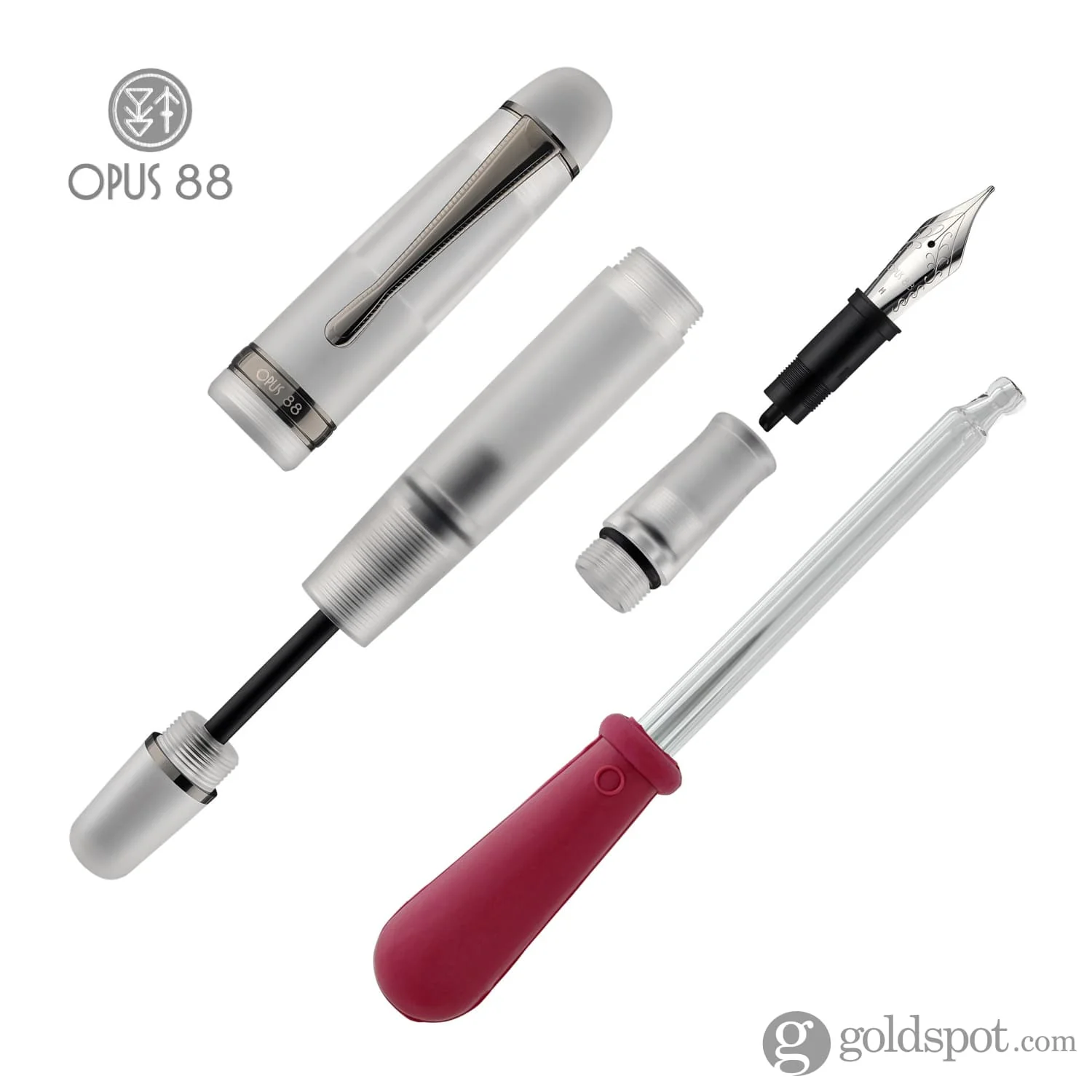 Opus 88 Holiday Jazz Fountain Pen in Matte Finish