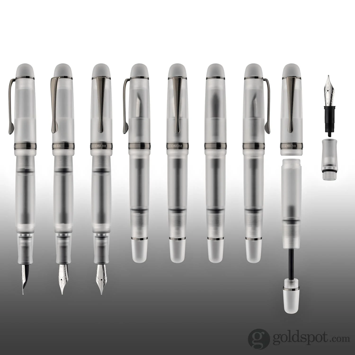 Opus 88 Holiday Jazz Fountain Pen in Matte Finish