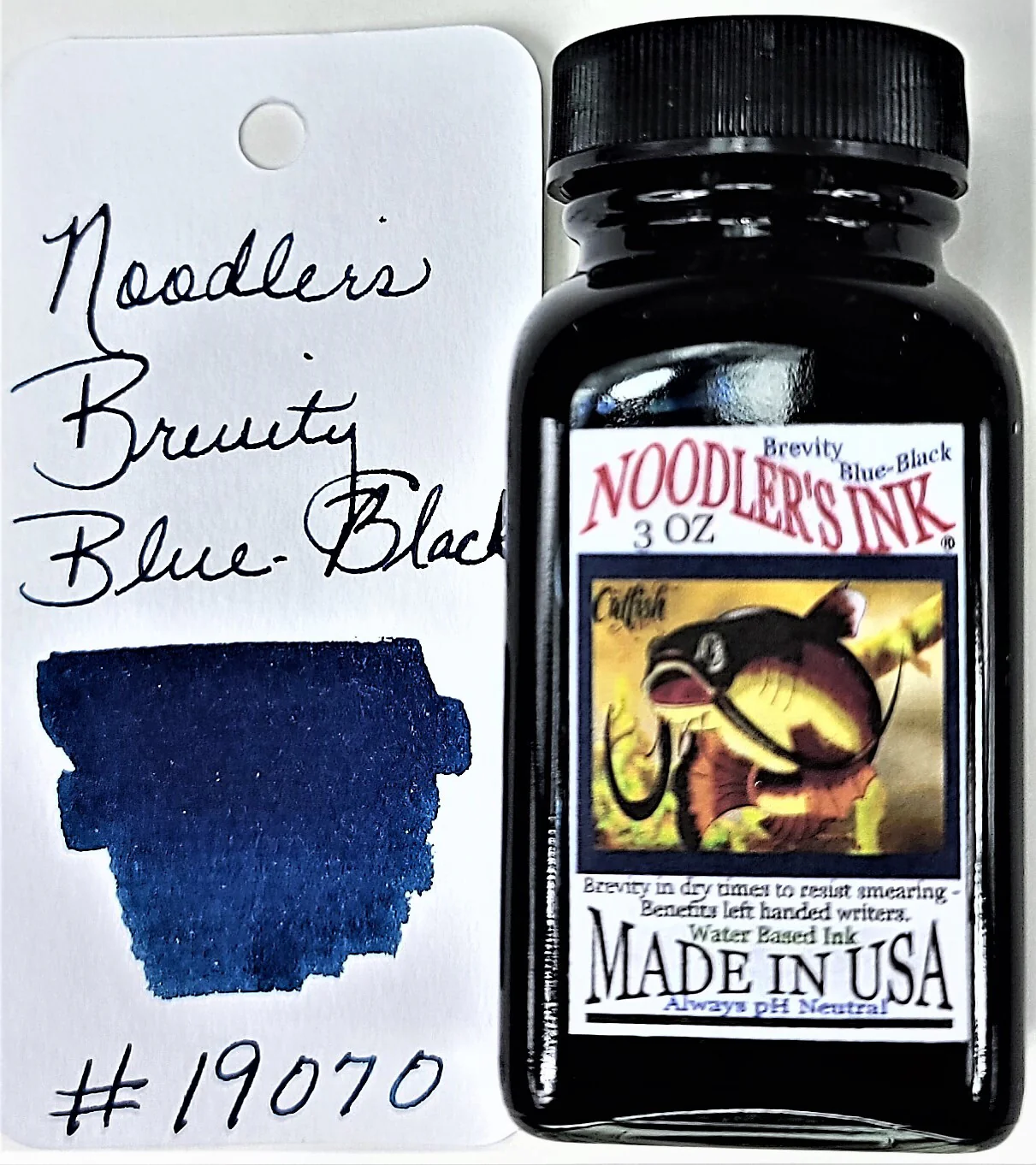 7727-noodler-s-brevity-blue-black-fountain-pen-ink-3oz-bottle-1.webp Noodler's Brevity Blue Black Fountain Pen Ink - 3oz Bottle