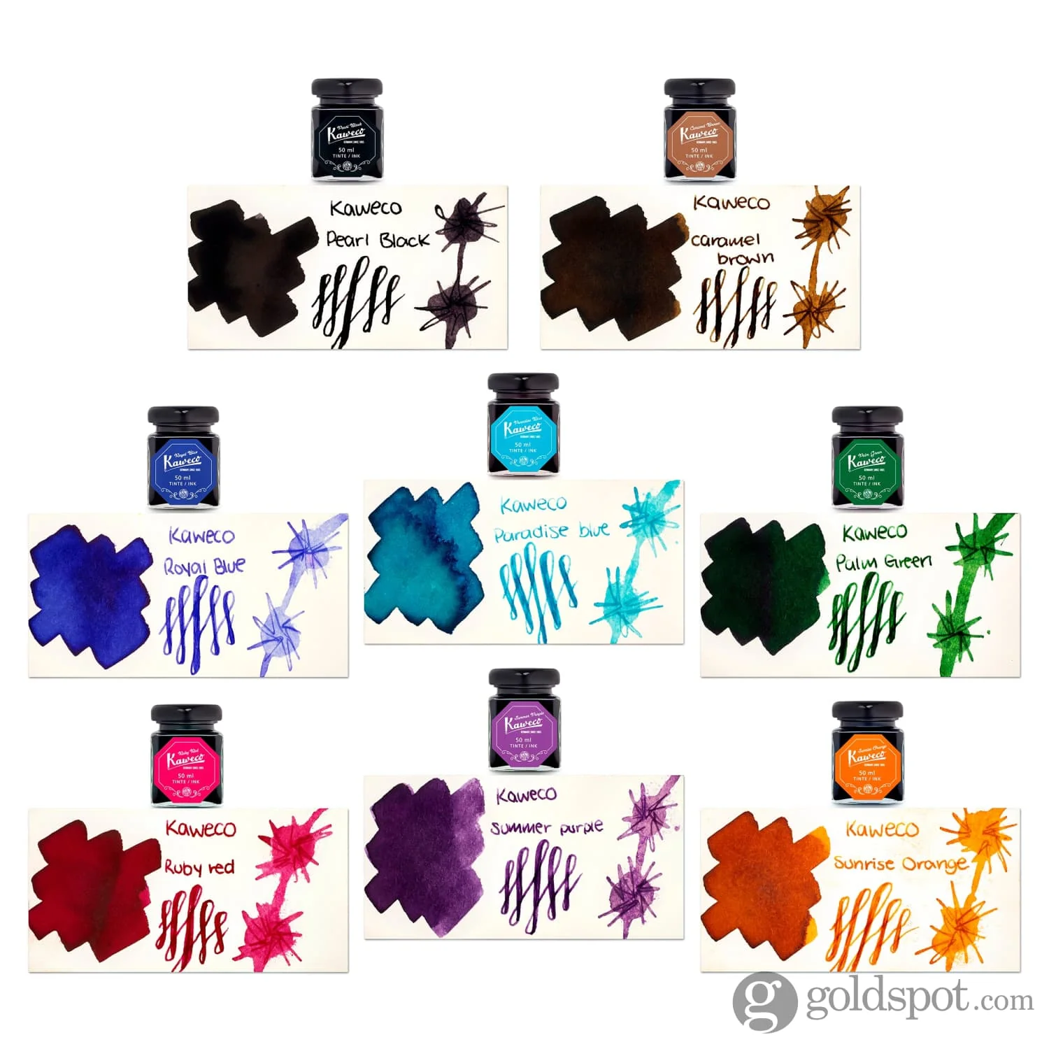 7740-kaweco-bottled-ink-and-cartridges-in-paradise-blue-turquoise-2.webp Kaweco Bottled Ink and Cartridges in Paradise Blue (Turquoise)