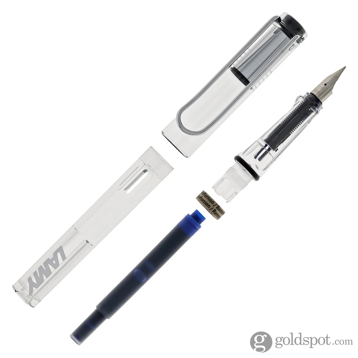 Lamy Vista Fountain Pen in Clear