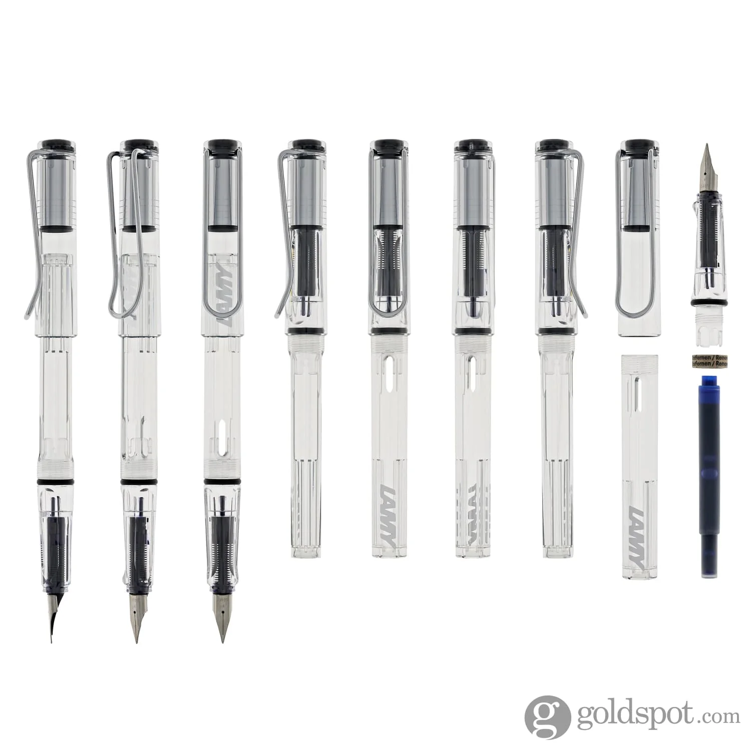 Lamy Vista Fountain Pen in Clear