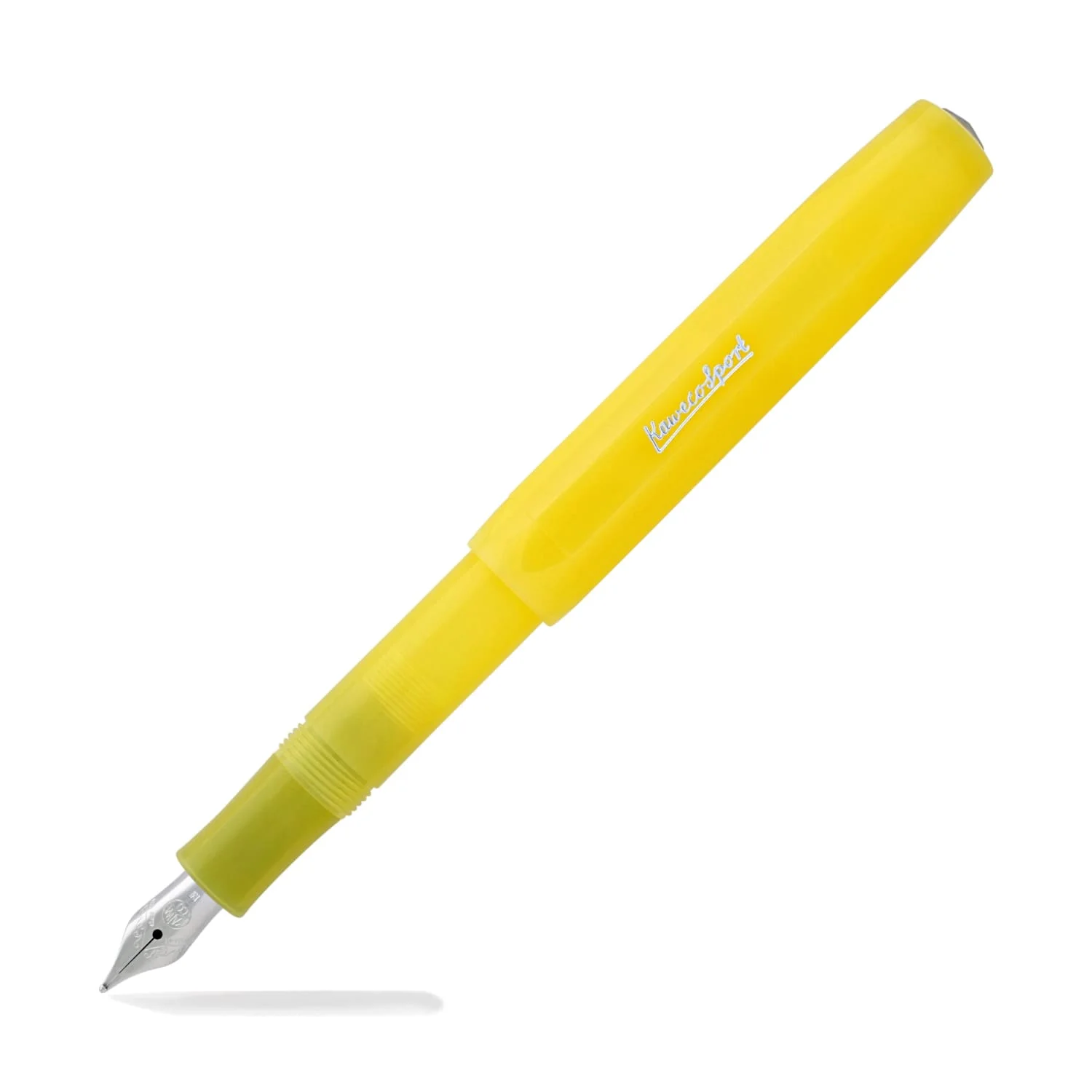 7757-kaweco-frosted-sport-fountain-pen-in-banana-1.webp Kaweco Frosted Sport Fountain Pen in Banana