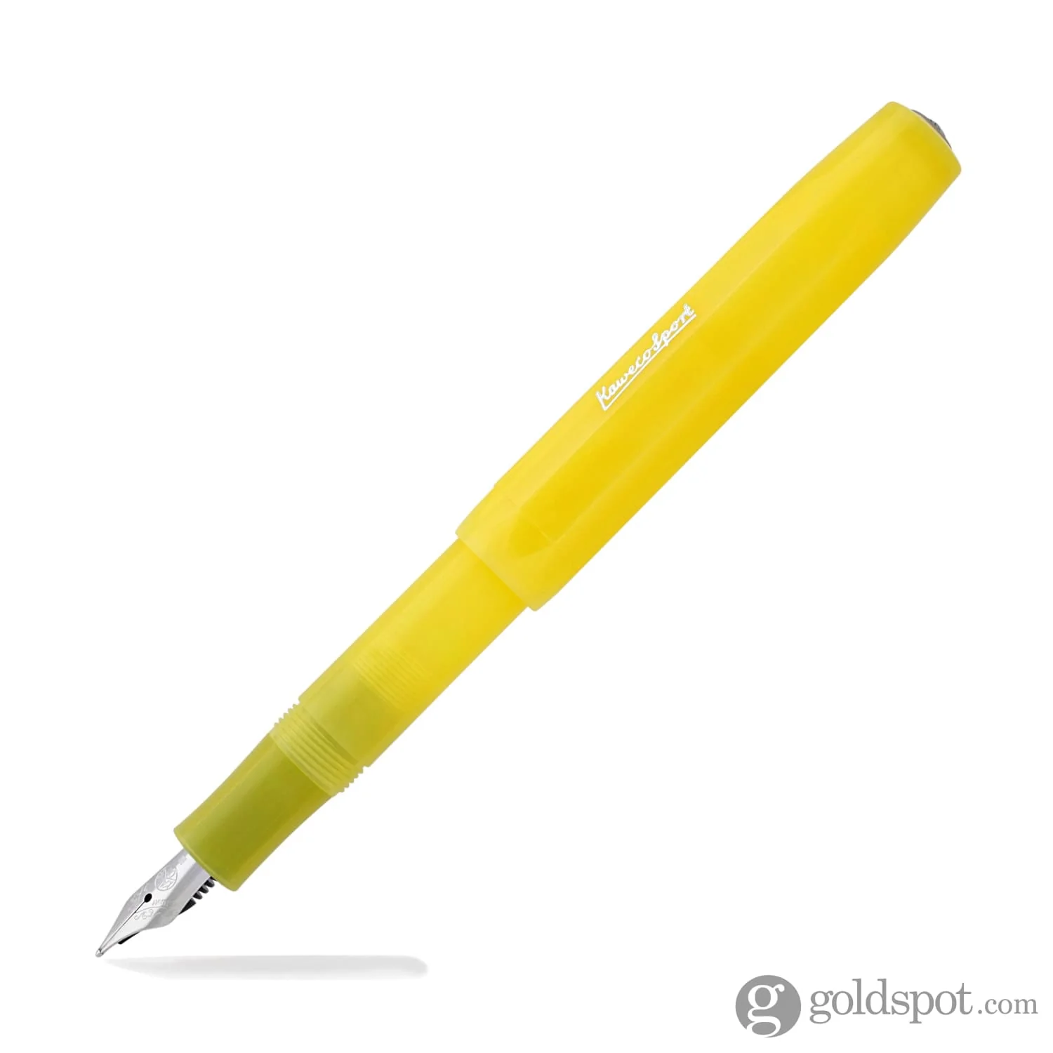 7757-kaweco-frosted-sport-fountain-pen-in-banana-2.webp Kaweco Frosted Sport Fountain Pen in Banana