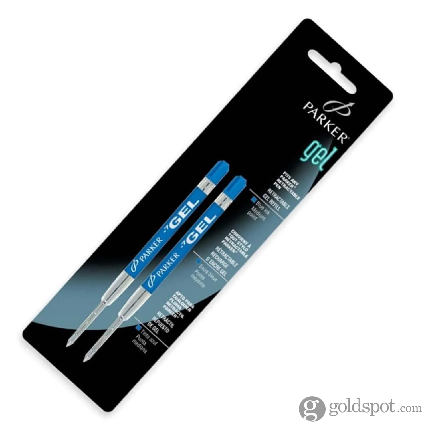 7769-parker-gel-medium-point-refills-in-blue-pack-of-2-fits-all-parker-ballpoint-pens-2.webp Parker Gel Medium Point Refills in Blue - Pack of 2 (Fits all Parker Ballpoint Pens)
