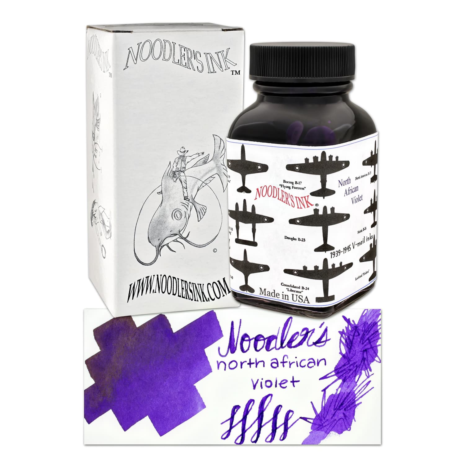 7770-noodler-s-v-mail-north-african-violet-fountain-pen-ink-3oz-bottle-1.jpg Noodler's V-mail North African Violet Fountain Pen Ink - 3oz Bottle