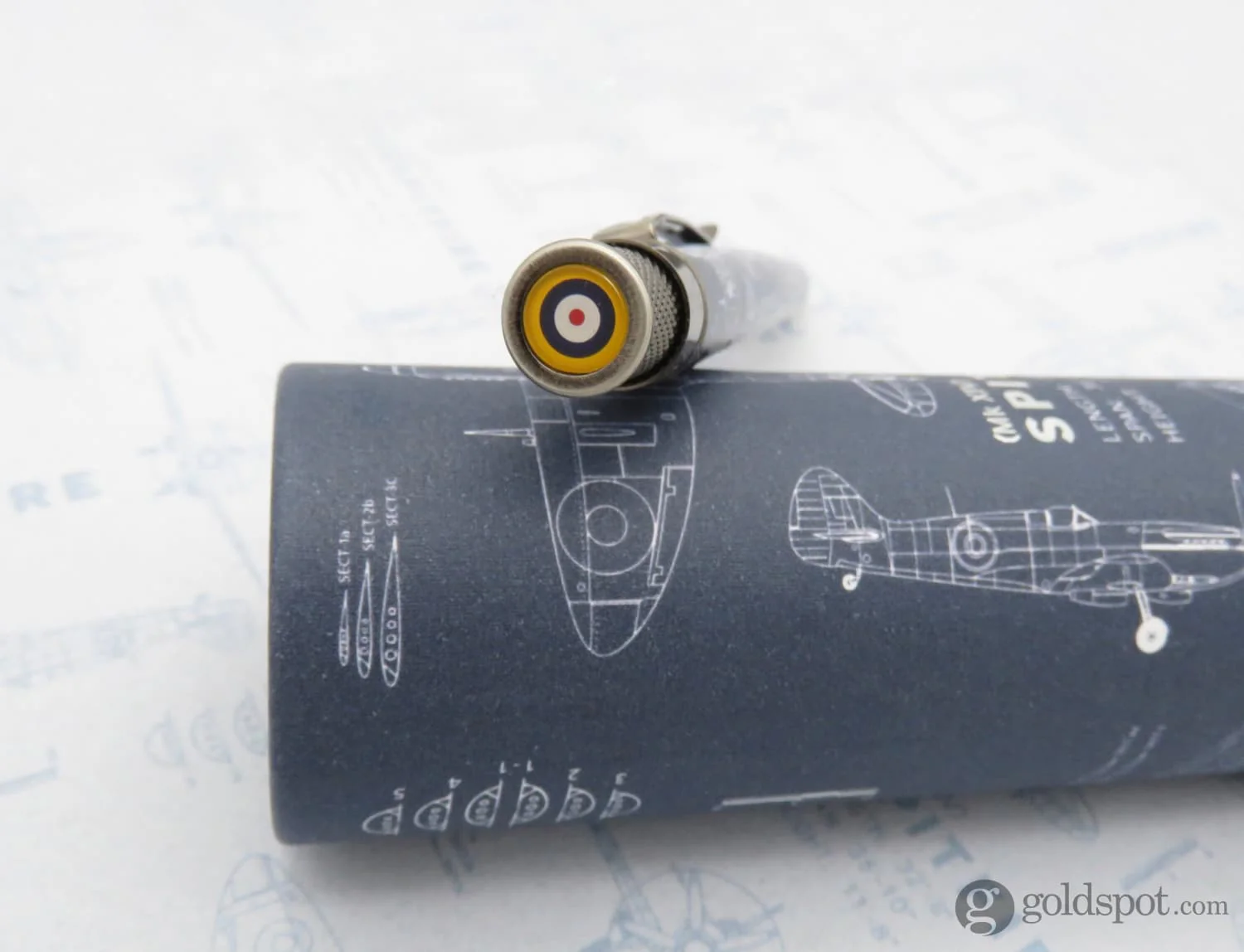 7773-retro-51-tornado-imperial-war-museums-rollerball-pen-in-spitfire-blueprint-8.webp Retro 51 Tornado Imperial War Museums Rollerball Pen in Spitfire Blueprint