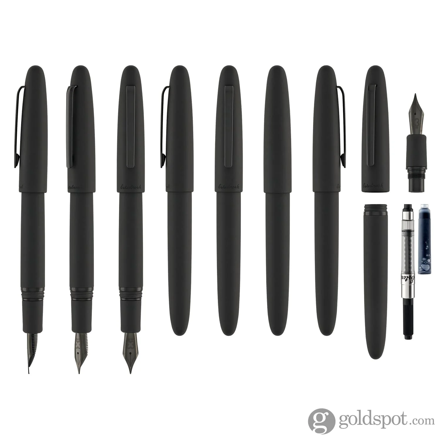 7788-esterbrook-estie-regular-fountain-pen-raven-with-black-trim-8.webp Esterbrook Estie Regular Fountain Pen Raven with Black Trim