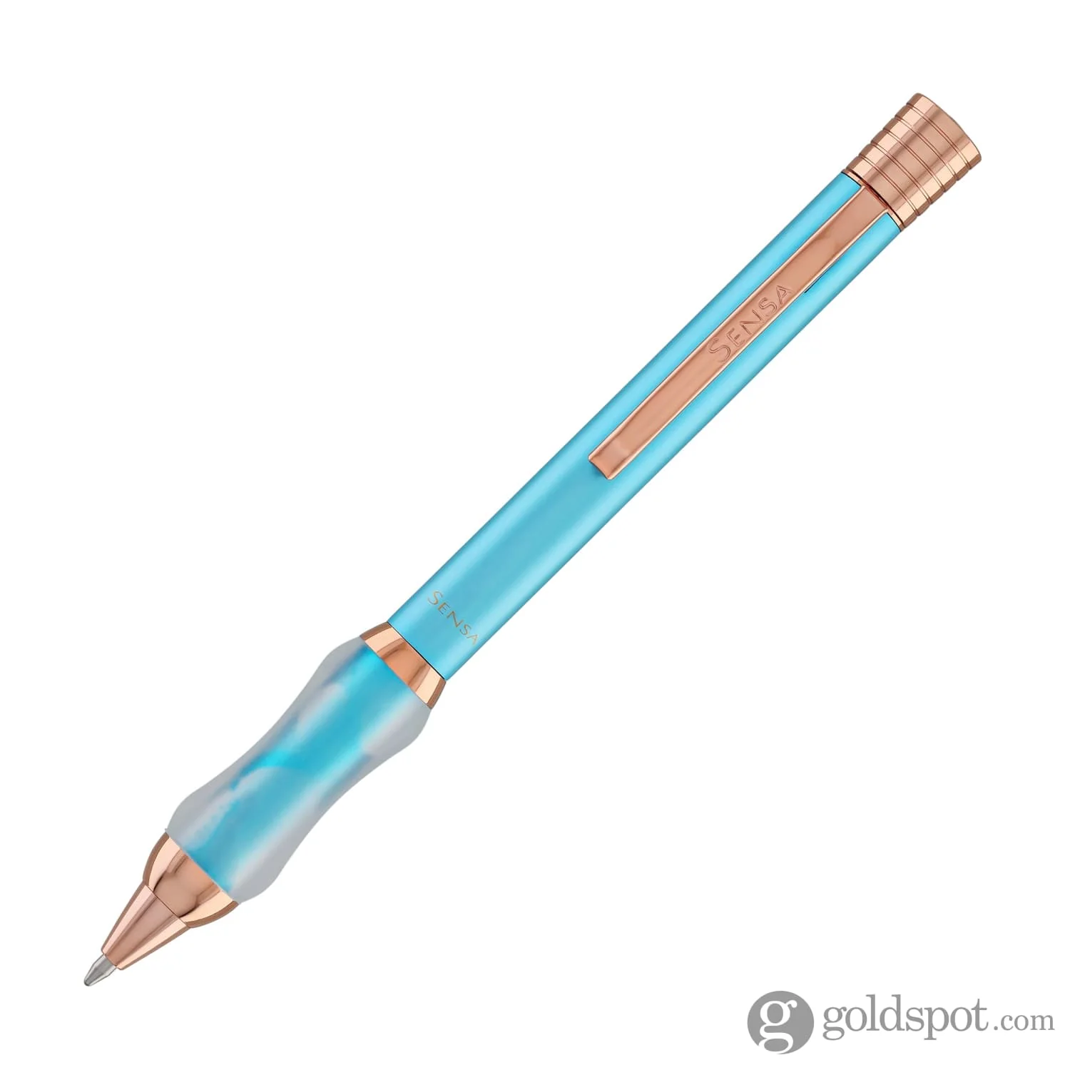 779-sensa-30th-anniversary-ballpoint-pen-in-aqua-blue-limited-edition-2.webp Sensa 30th Anniversary Ballpoint Pen in Aqua Blue - Limited Edition