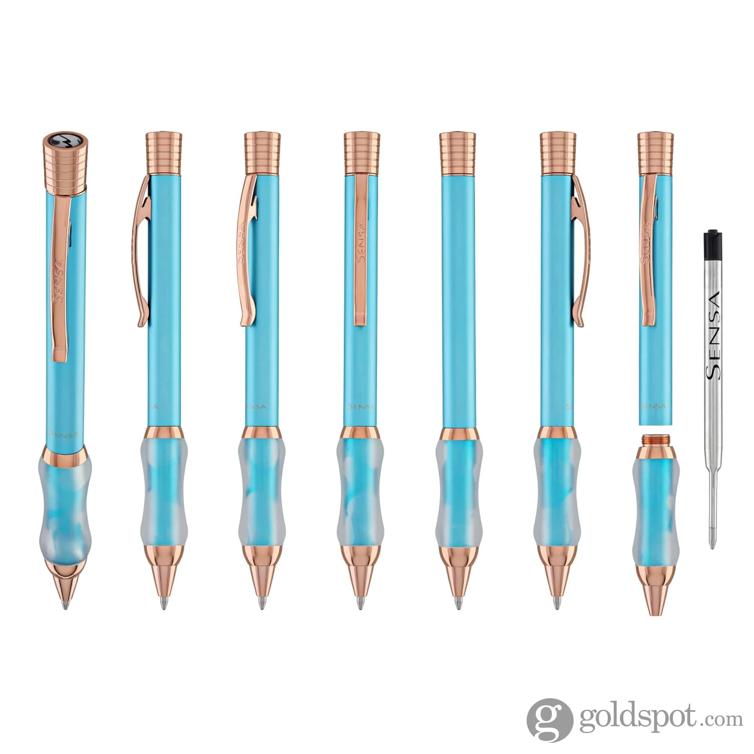 779-sensa-30th-anniversary-ballpoint-pen-in-aqua-blue-limited-edition-7.webp Sensa 30th Anniversary Ballpoint Pen in Aqua Blue - Limited Edition