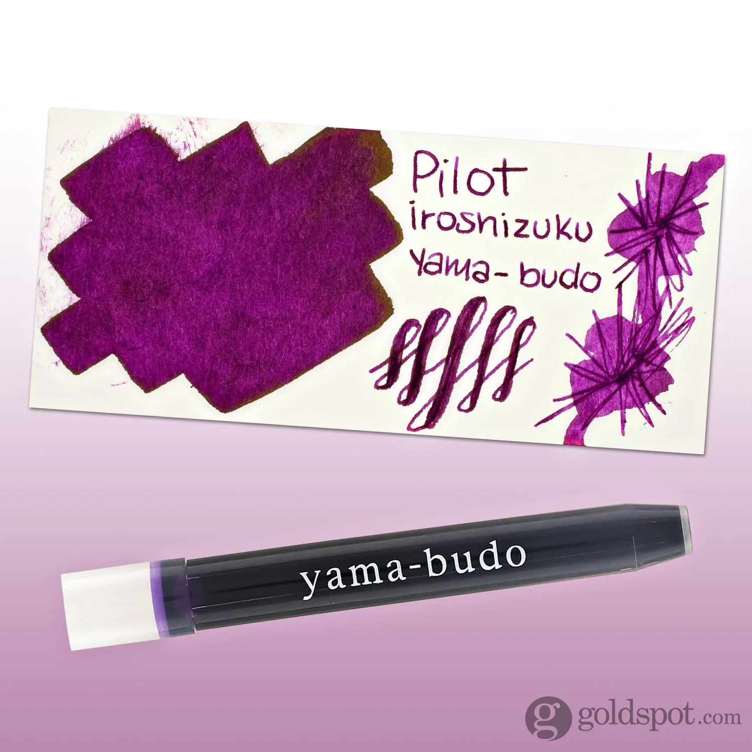 Pilot Iroshizuku Ink Cartridges in Yama-budo (Crimson Glory Vine) - Pack of 6