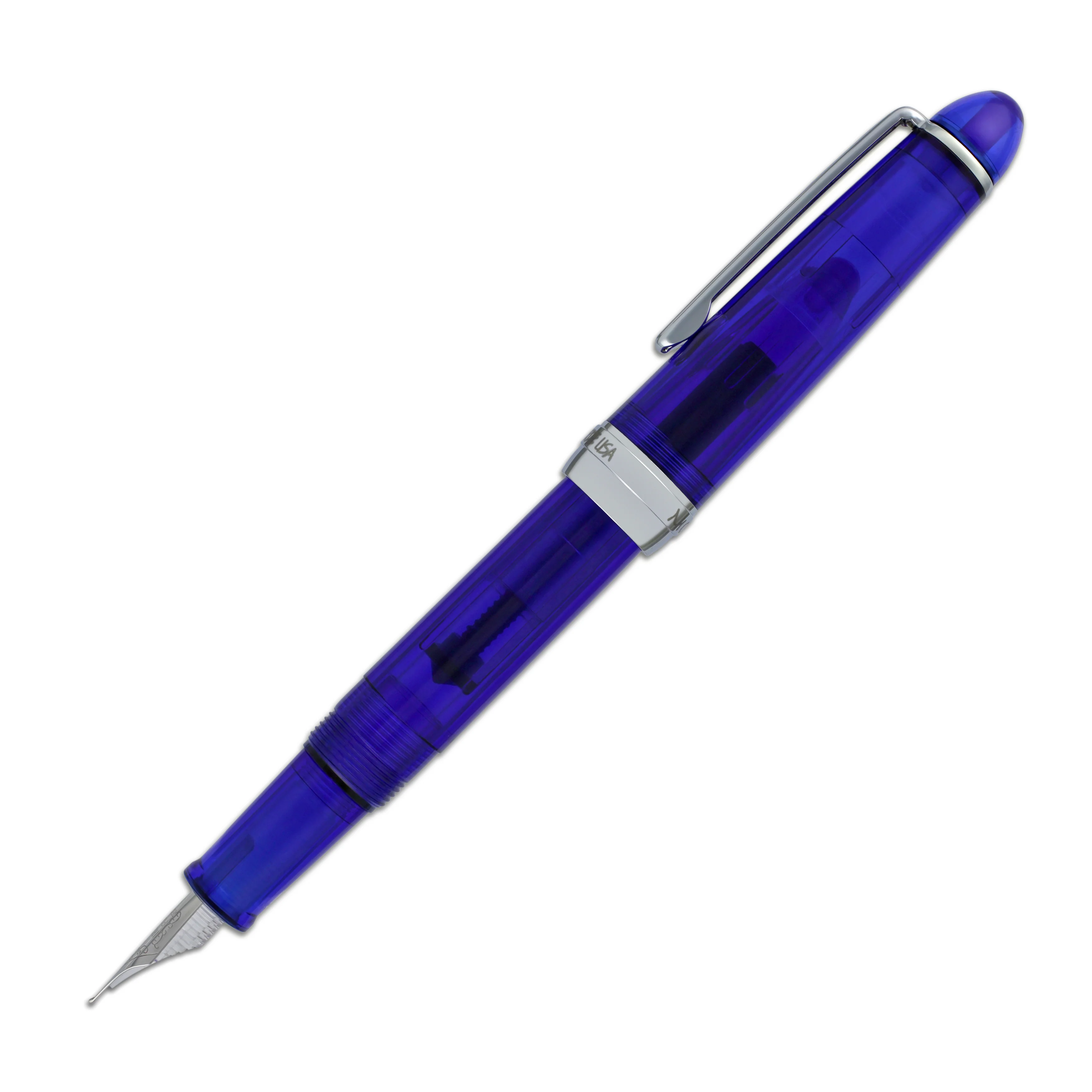 Monteverde Monza Fountain Pen in Blue - Fine, Medium and Omniflex Nibs - Pack of 3