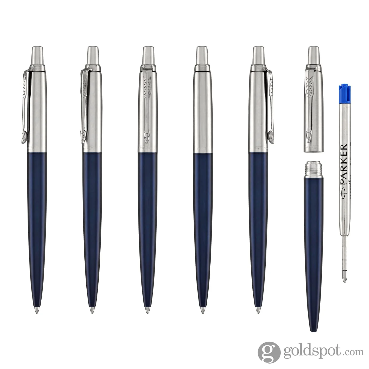 7801-parker-jotter-ballpoint-pen-in-royal-blue-chrome-trim-6.webp Parker Jotter Ballpoint Pen in Royal Blue Chrome Trim