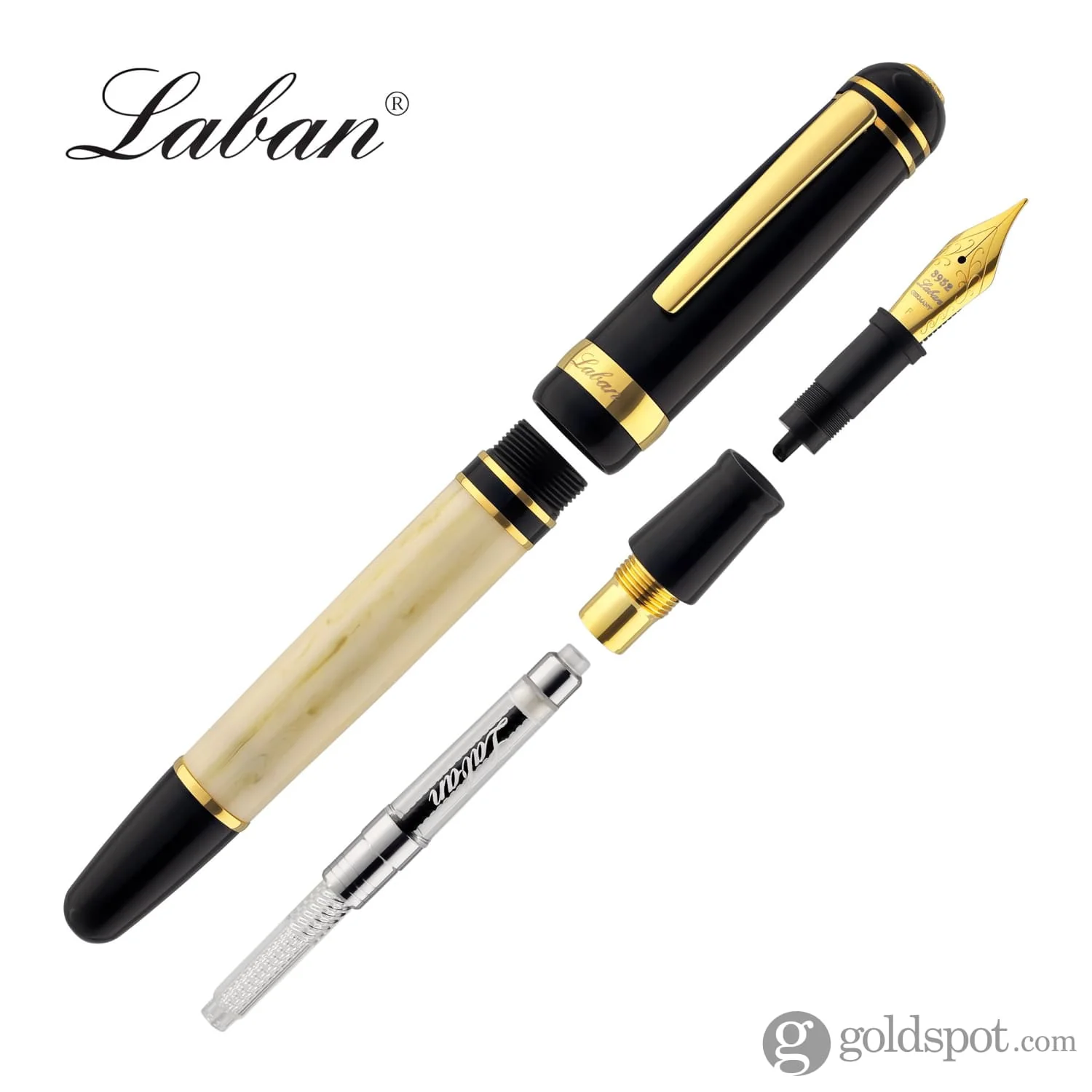 7807-laban-325-cambridge-fountain-pen-with-black-cap-ivory-barrel-7.webp Laban 325 Cambridge Fountain Pen with Black Cap & Ivory Barrel