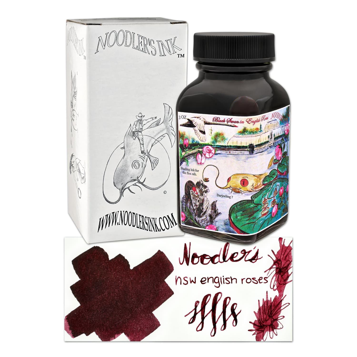 7813-noodler-s-english-roses-fountain-pen-ink-3oz-bottle-1.jpg Noodler's English Roses Fountain Pen Ink - 3oz Bottle