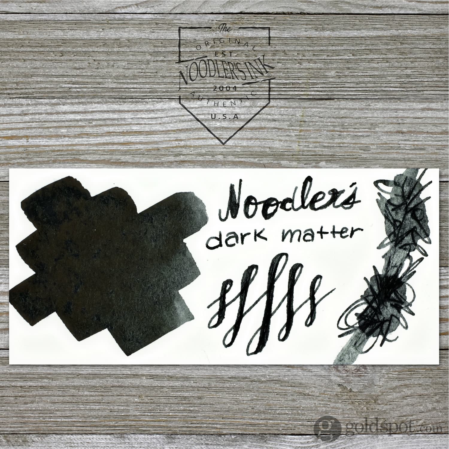 Noodler's Dark Matter Fountain Pen Ink - 3oz Bottle
