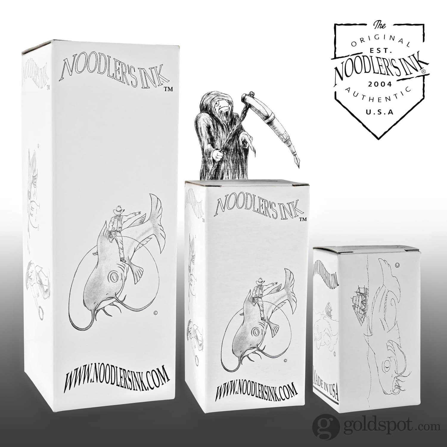 Noodler's Dark Matter Fountain Pen Ink - 3oz Bottle