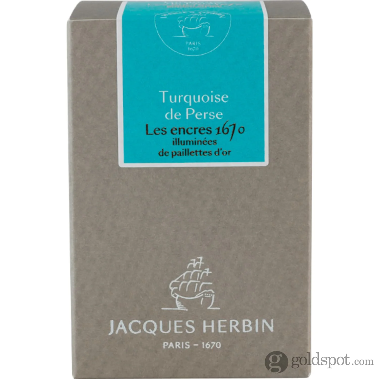 7828-j.-herbin-1670-turquoise-de-perse-bottled-ink-50-ml-4.webp J. Herbin 1670 Turquoise de Perse Bottled Ink - 50 mL