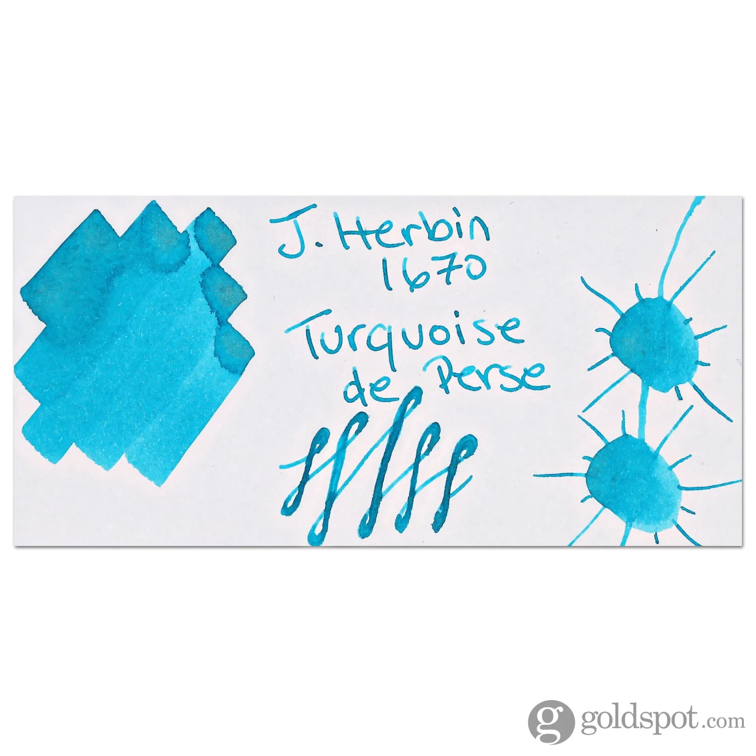 7828-j.-herbin-1670-turquoise-de-perse-bottled-ink-50-ml-7.webp J. Herbin 1670 Turquoise de Perse Bottled Ink - 50 mL