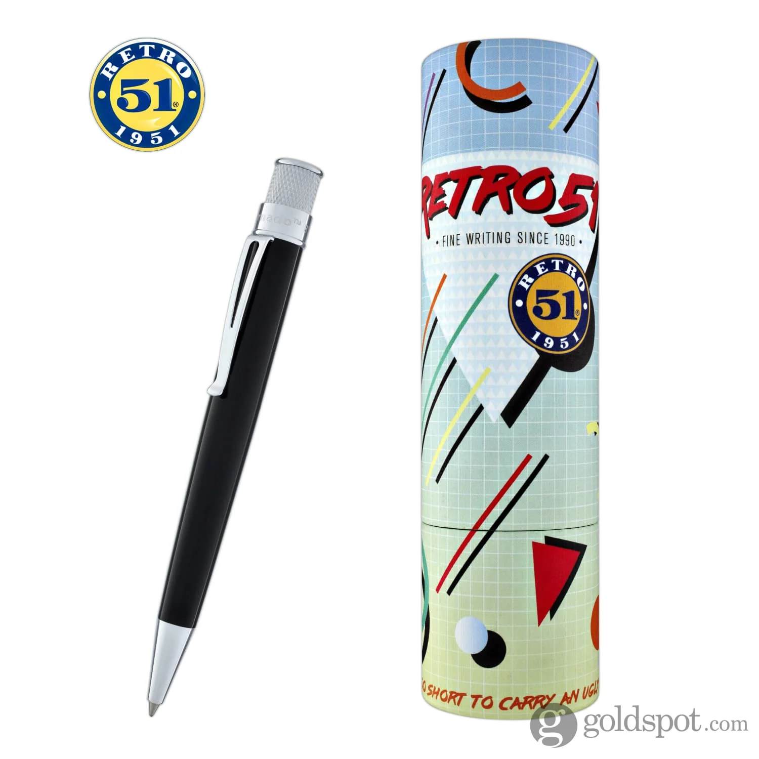 7829-retro-51-tornado-rollerball-pen-in-black-lacquer-7.webp Retro 51 Tornado Rollerball Pen in Black Lacquer